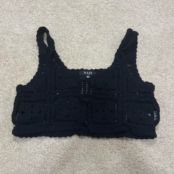 Spring Crochet Layer Crop Tops Spring Bundle - Picture 3 of 4